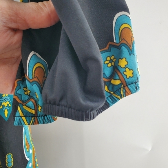 I-N-C International Concepts Woman black and teal tunic top 1X - Picture 9 of 12